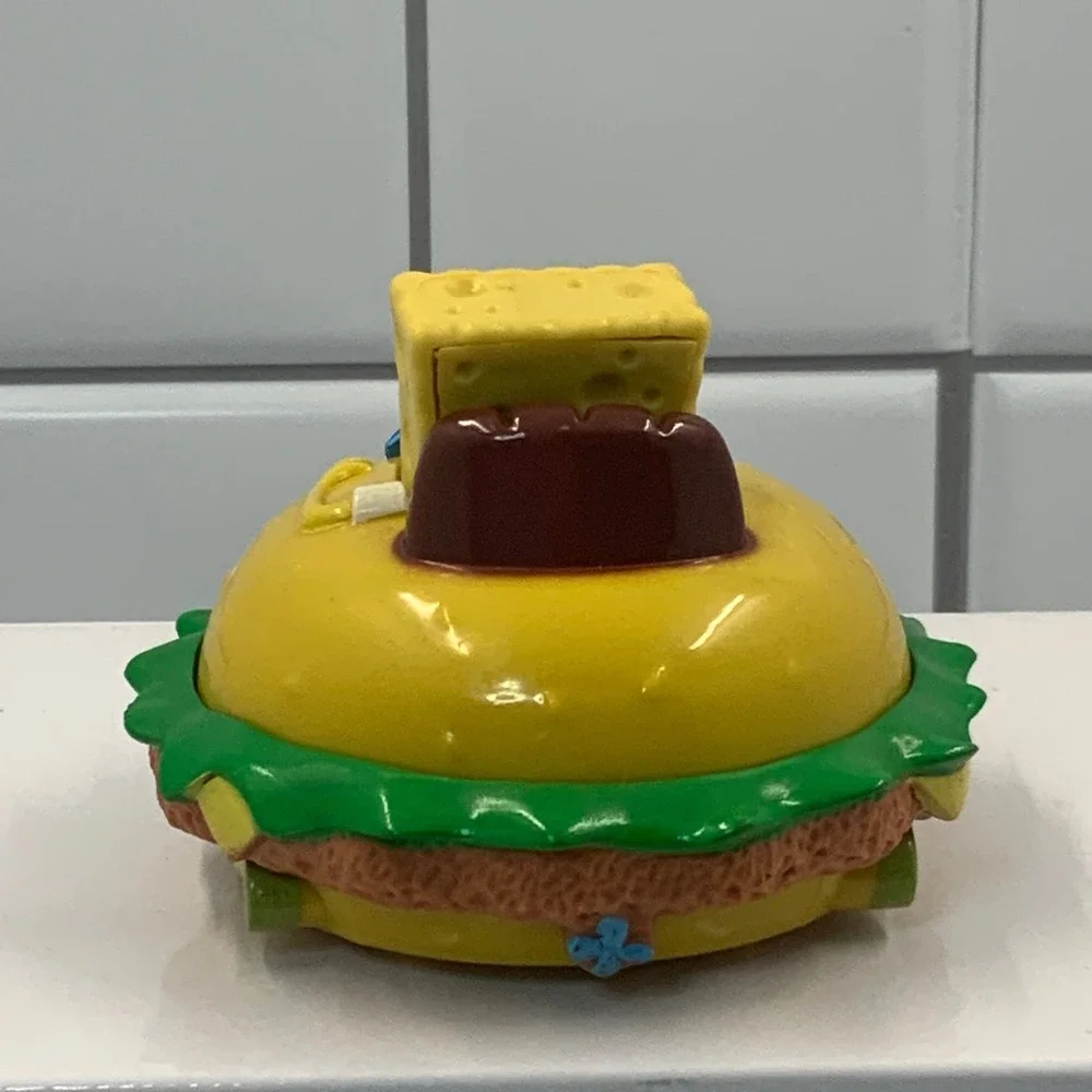 SpongeBob SquarePants Patty Wagon Burger Car Toy Figure 2015 Viacom DecoPac